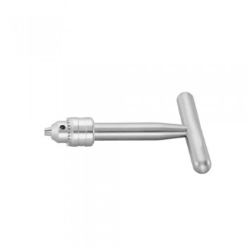 Drill Handle With Chuck T-Form - With Key Ref:- OR-034-90 Stainless Steel, Standard